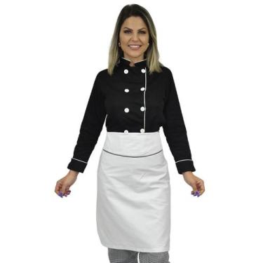 Imagem de Avental de cintura chef - Demorgan Uniformes, Branco, UN