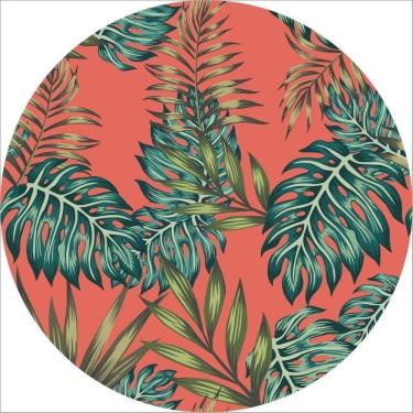 Imagem de Painel Redondo 3D Sublimado Folhagem Frd-3211