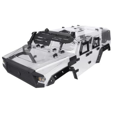 Imagem de HobbyPark RC Crawler Body Shell Military Truck Style for 313mm 324mm Wheelbase Compatible with Traxxas TRX4 Axial SCX10 1/10 Scale (Clear Body Pro)