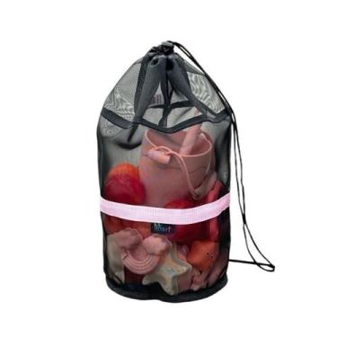 Imagem de Mochila Saco Sacola Grande Guardar Brinquedos Infantil Praia - LILIART
