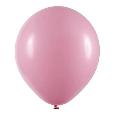 Imagem de Balão de Festa Redondo Profissional Látex Liso - Rosa - Art-Latex - Ri