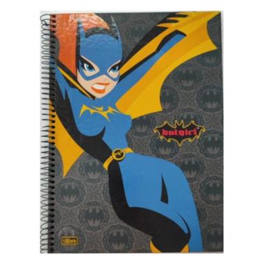 Imagem de Caderno Batgirl Infantil 1 Materia 96 Folhas Tilibra - P/A