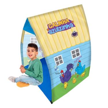 Imagem de Fabrincando Ideias Barraca Tenda Infantil Galinha Azulzinha