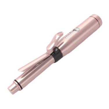 Imagem de Modelador de cachos sem fio, mini modelador de cachos de cerâmica, recarregável por USB, alisador de cabelo e modelador 2 em 1, mini chapinha com configuração de 3 temperaturas, modeladores para