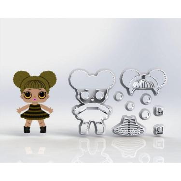 Imagem de Cortador Lol Queen Bee Modular Tamanho 7cm
