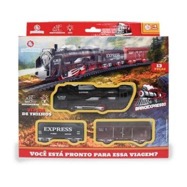 Imagem de Pt01 - Pista De Carrinho/Trem De Brinquedo De Plastico - Vintage Train-7898506721481