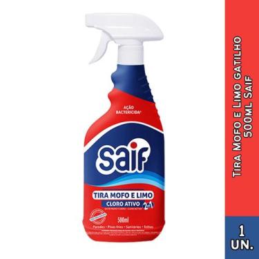Imagem de Tira Mofo e Limo Cloro Ativo 2 em 1 Saif Gatilho 500ml