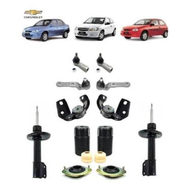 Imagem de Kit Batente Amortecedor Pivo Terminal Corsa Celta Classic