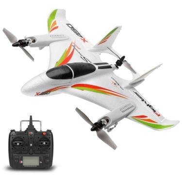 Imagem de X450 Avião de Controle Remoto 2.4G Design 4CH, Idade Recomendada 14, GOOLRC, Branco