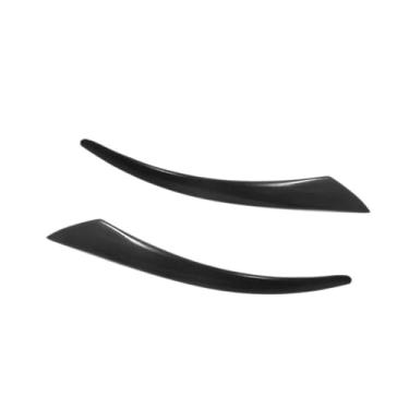 Imagem de GRJQRKHZ Sobrancelha de luz de carro para V&olvo S40 V50 2004-2012 Farol de carro Sobrancelha Pálpebra Guarnição da Lâmpada Frontal Adesivo de Sobrancelha