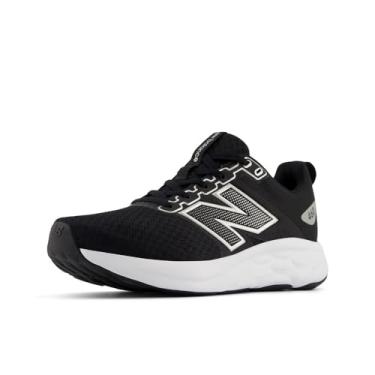 Imagem de New Balance Tênis de corrida feminino 460 V4, Preto/prata metálico, 5 Wide