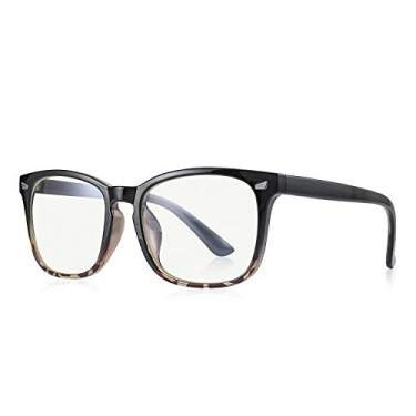 Imagem de Óculos de sol masculinos para mulheres, retrô, moderno, masculino, feminino, clássico, óculos de sol, Armação preta e leopardo/lente Tra, Lens Width: 52 Millimeters