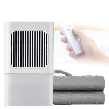 Imagem de Sistema De Resfriamento De Cama,Refrigerador De ColchãO Com ColchãO Refrigerado Remoto,160 Cm De Comprimento X 140 Cm De Largura,Com Porta De Carregamento Tipo C E Controle Remoto