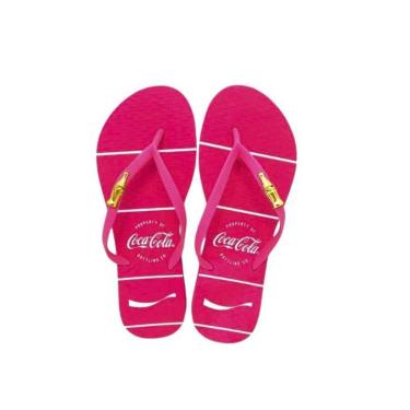 Imagem de Chinelo Feminino Coca Cola Flam Sandália Original-Feminino