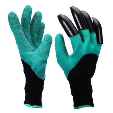 Imagem de Luvas Plantar Cavar Jardim Jardinagem Garden Genie Gloves - Mr Vendas