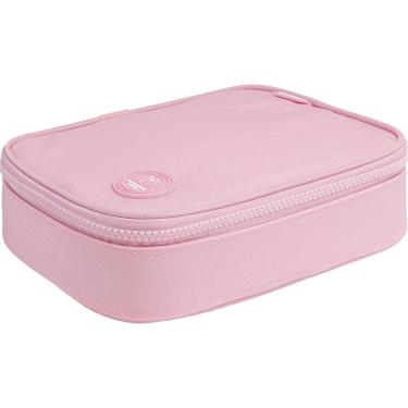 Imagem de Estojo Box Happy Tilibra - Rosa