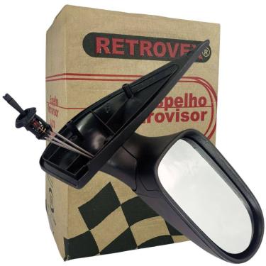 Imagem de Retrovisor Esquerdo Com Controle Grand Siena 2008 A 2010 / Palio Weekend 2008 A 2019 / Palio 4 Portas 2008 A 2023 / Siena 2008 A 2021 - Retrovex 4465