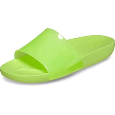 Imagem de Crocs Sandália feminina Splash Slide, Limeade, 33
