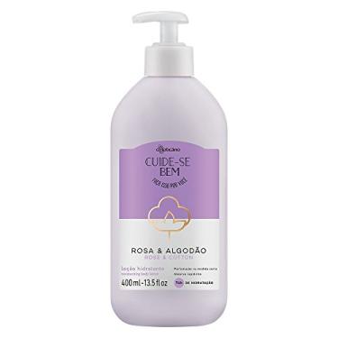 Imagem de Cuide-se Bem Rosa E Algodão Loção Hidratante Desodorante 400ml