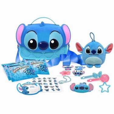 Imagem de Bolsinha Stitch Com Pelúcia Glam Buddies e Acessórios - Fun