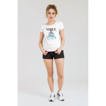 Imagem de Camiseta Vogue - TShirt - Princesas- Bela Adormecida, Bela e a Fera - 