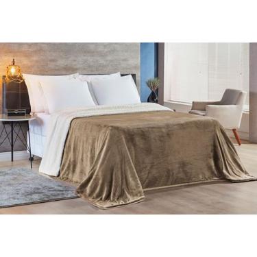 Imagem de Cobertor alaska queen - toque lã de carneiro 1 peça - mayra enxovais, 