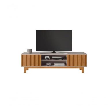 Imagem de Rack Para Tv Até 70 Polegadas Trunfo Candian - Jcm Movelaria Off White-cinamomo