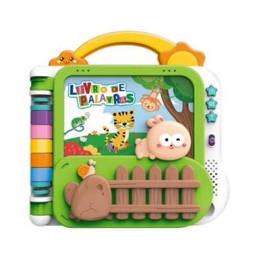 Imagem de Livro Educativo Interativo de Palavras para Bebê - Maxi Baby -, Verde