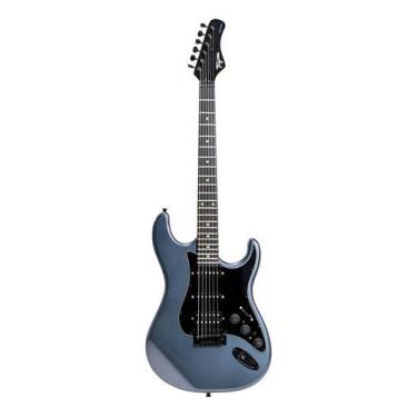 Imagem de Guitarra Eletrica Tagima 2s 1h Sixmart Mdsv Cinza Metálico