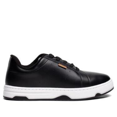 Imagem de Tênis Feminino Moleca Napa Turim Casual Preto-Feminino