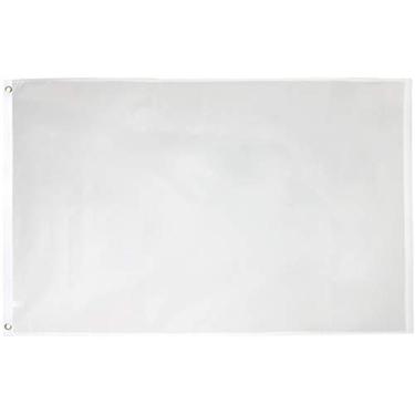 Imagem de Bandeira branca Green Grove Products 7,6 cm x 1,8 m 210D Nylon Premium Outdoor