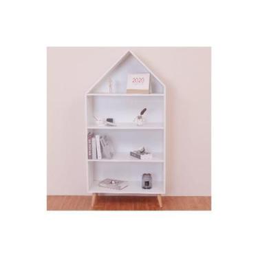 Imagem de Estante Casinha Frida 100% Mdf (casa Móveis Decoração) - WoodCore