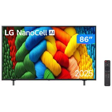 Imagem de Smart TV LG NanoCell NANO80 86" 4K Pureza de Cores, 86"