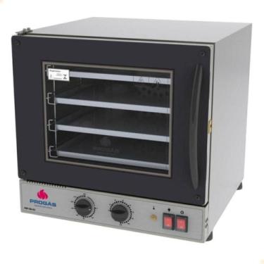 Imagem de Forno Elétrico Progás Turbo Fast Oven Preto 4 Esteiras Prp-004 G2 220V