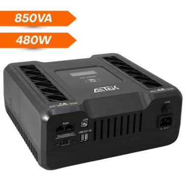 Imagem de NoBreak 850VA 480W Aitek ANBOL850 Senoidal Simulada Proteção Para PC G