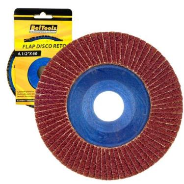 Imagem de Disco Desbaste Lixa Flap Reto G60 4.1/2 Beltools