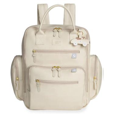 Imagem de Mochila de Maternidade MasterBag Urban Carrinhos Marfim-Masculino
