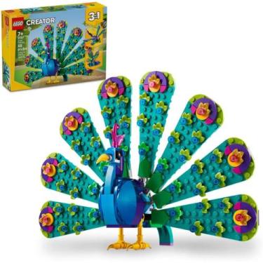 Imagem de LEGO Creator 3 em 1 - Pavão Exótico 31157