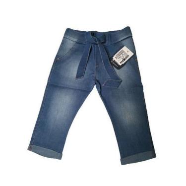 Imagem de Calça Infantil Feminina Lycra - Pekas Kids,  G