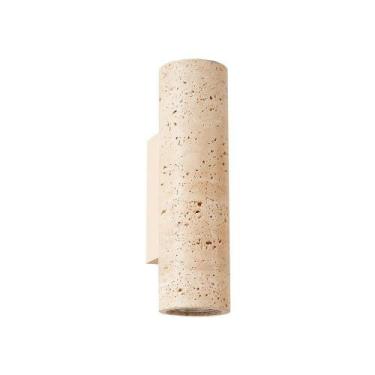 Imagem de Arandela Tivo Tub 90011 30cm 2xGU10 Mármore Travertino Bege Nordecor I