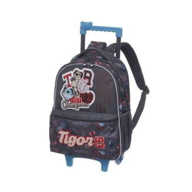 Imagem de Mochila de Rodinhas Tigor T Tigre Com Alças Champion Preto, Preto, Úni