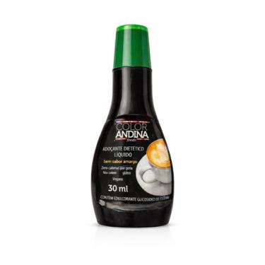 Imagem de Adoçante stevia líquido Color Andina 30ml