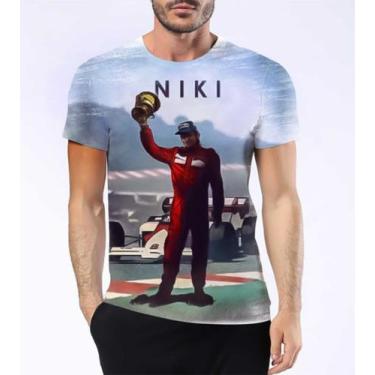 Imagem de Camisa Camiseta Andreas Nikolaus Lauda Niki Piloto F1 Hd 8 - Estilo Kr