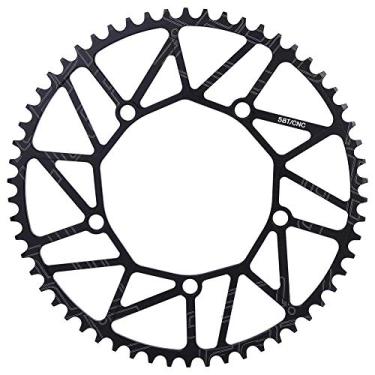 Imagem de Boas placas de pedivela de roda de bicicleta em liga de alumínio Compatibilidade forte Bicicleta de estrada de alta resistência, peso leve e alta resistência axial para(58T)