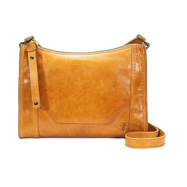 Imagem de Frye Bolsa tiracolo Melissa com zíper, bolsa elegante com alça ajustável e bolsos, Canyon, One Size