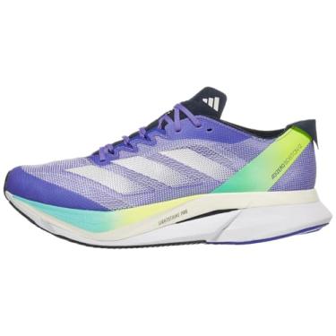 Imagem de adidas Tênis masculino Adizero Boston 12, Azul cobalto/zero metálico/azul lúcido, 43