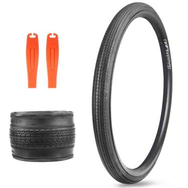 Imagem de BALINGE Pneu de bicicleta de estrada 1 pacote 700 * 35C pneu de substituição de bicicleta dobrável para bicicleta, resistente ao desgaste, 1 pacote, conta dobrável, 700 * 35C, preto, 1 pneu 2