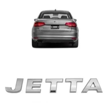 Imagem de Emblema letreiro linha Volkswagen Jetta ano modelo 2015 acima porta ma