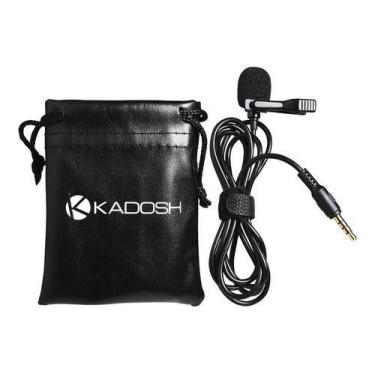 Imagem de Lapela Microfone Kl1 Kadosh Para Celular Câmeras Gravadores