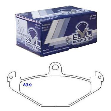 Imagem de Pastilha De Freio Traseira - Sistema Girling - LAGUNA 94 a 97 - SYL135